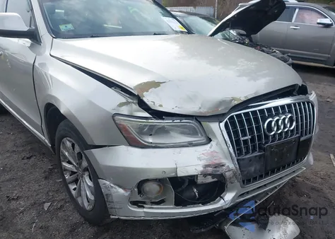 2013 Audi Q5 2.0T Premium из США, поврежденный, VIN WA1LFAFP5DA075762
